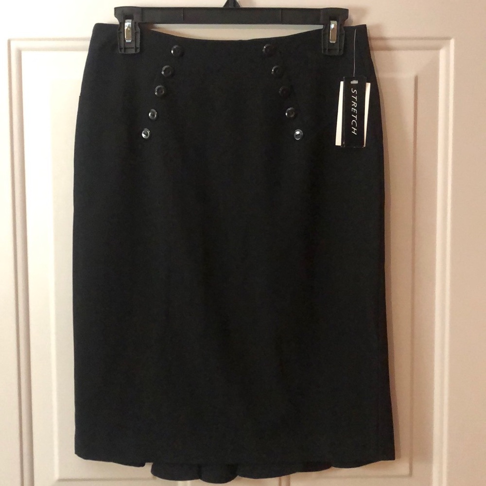 Black pencil skirt NWT